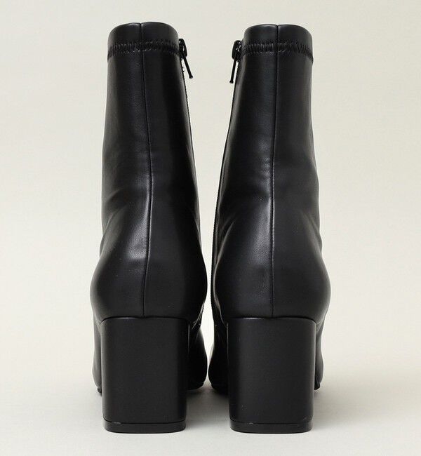 quaranciel「quaranciel: ストレッチ ヒール ショート ブーツ」|ショートブーツ|