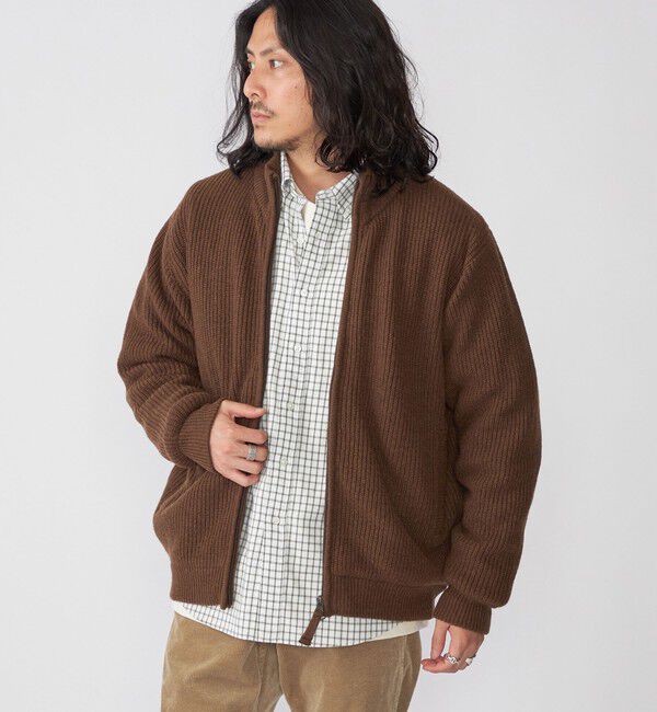 SHIPS「SHIPS: ドライバーズ  ニット アウター カーディガン」|カーディガン|