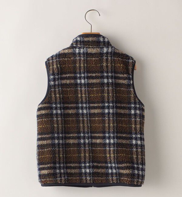 SHIPS KIDS「SHIPS KIDS:100～130cm /〈撥水/手洗い可能〉ボア リバーシブル ベスト」|ダウンベスト・ベスト|