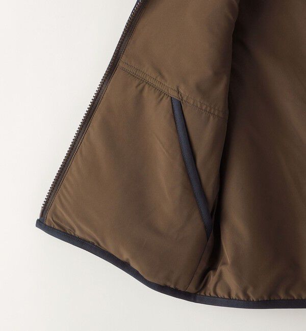 SHIPS KIDS「SHIPS KIDS:100～130cm /〈撥水/手洗い可能〉ボア リバーシブル ベスト」|ダウンベスト・ベスト|