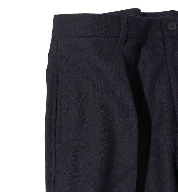 SHIPS「Southwick: Gate Label ウール 1プリーツ パンツ」|チノ|