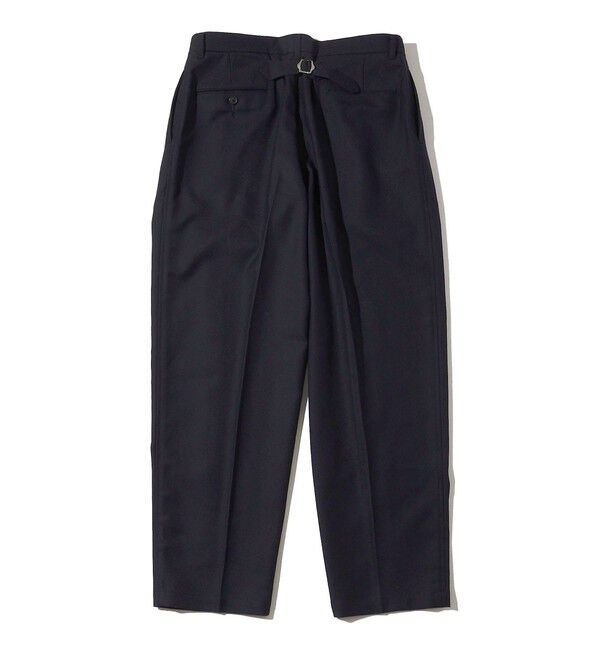 SHIPS「Southwick: Gate Label ウール 1プリーツ パンツ」|チノ|