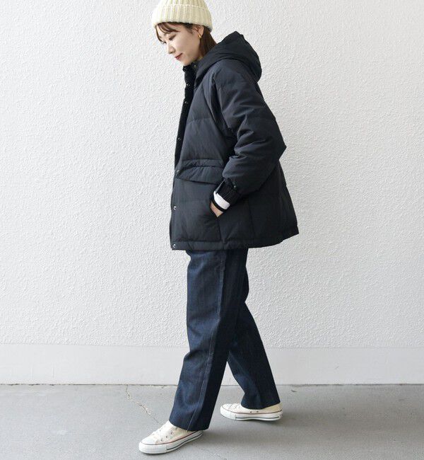 SHIPS any「SHIPS any: フーディ ショート ダウン ジャケット」|ダウン|