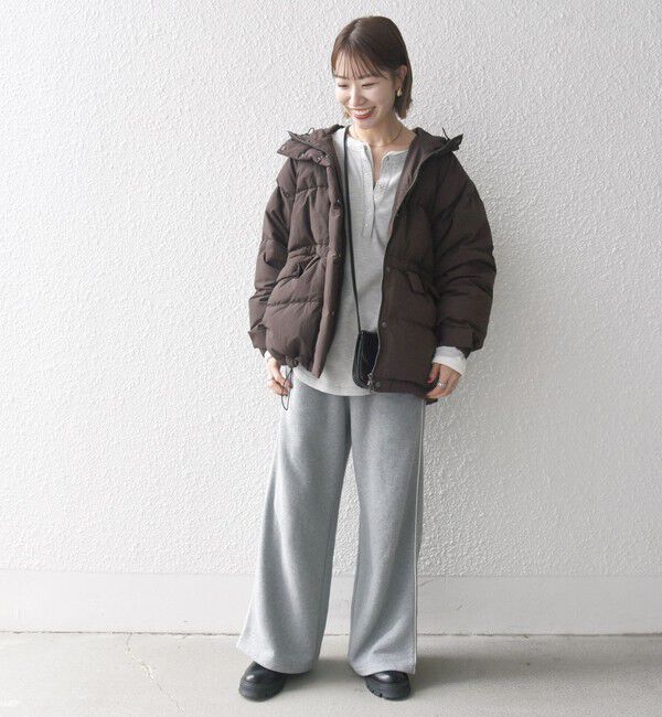 SHIPS any「SHIPS any: フーディ ショート ダウン ジャケット」|ダウン|