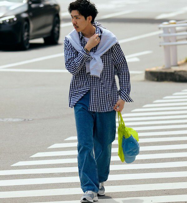 SHIPS「SHIPS: 〈セットアップ対応〉 13.5oz リラックス デニム 5ポケット パンツ」|デニム|