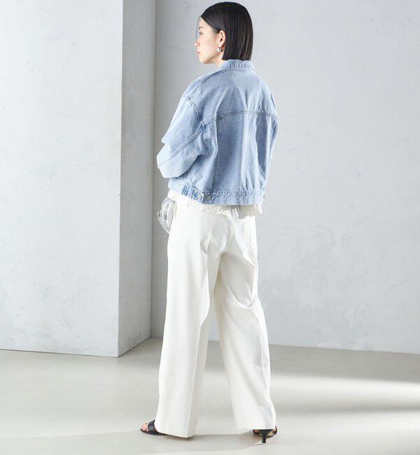 SHIPS for women「〈洗濯機可能〉クロップド デニム ジャケット 24SS ◇」|その他|