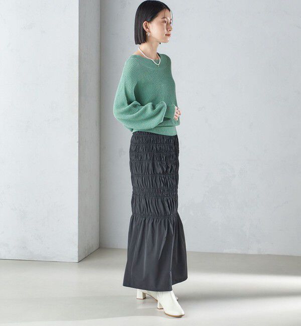 SHIPS for women「〈手洗い可能〉ペーパー コットン プルオーバー 24SS ◇」|ニット・セーター|