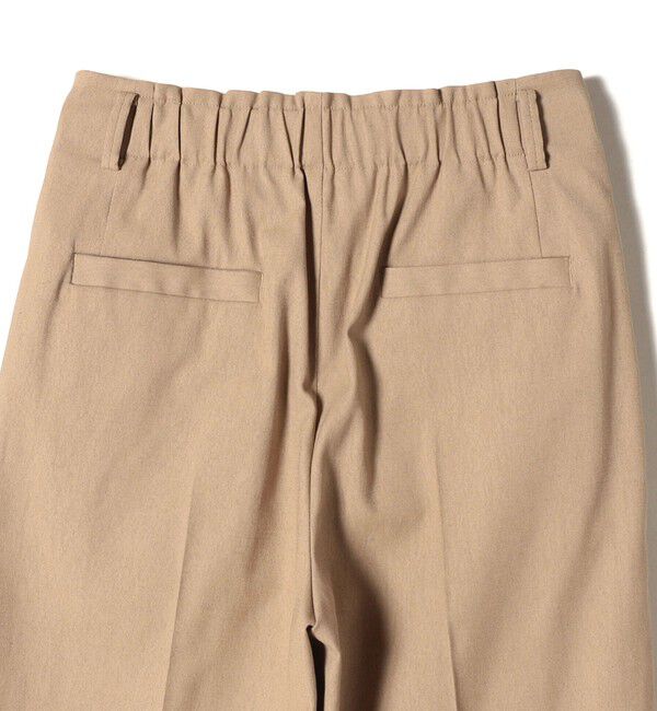 SHIPS for women「〈手洗い可能 〉ドライオックス フロント タック ストレート パンツ 25SS」|その他|