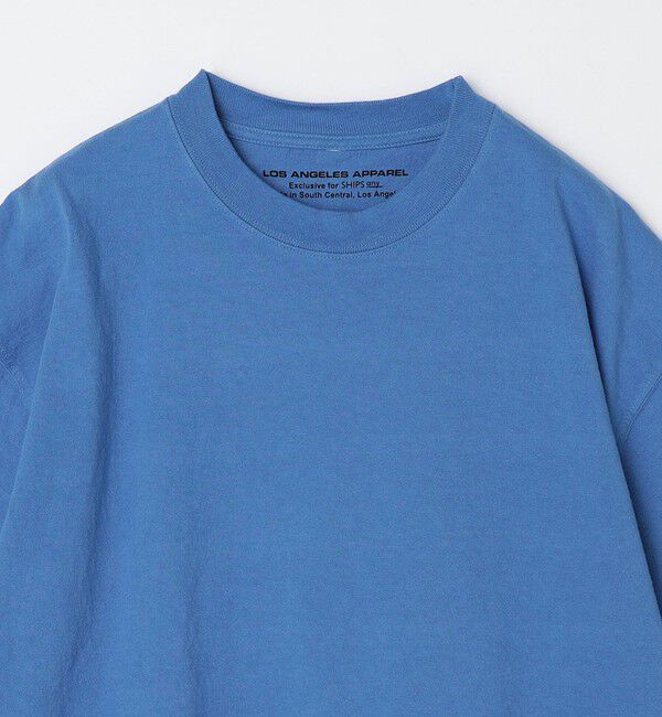 SHIPS any「【SHIPS any別注】LOS ANGELES APPAREL: 8.5oz ガーメントダイ Tシャツ◇」|Tシャツ・カットソー|