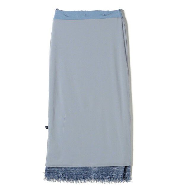 SHIPS for women「【WEB限定】〈手洗い可能〉フリンジ ラメ タイト スカート」|スカート|