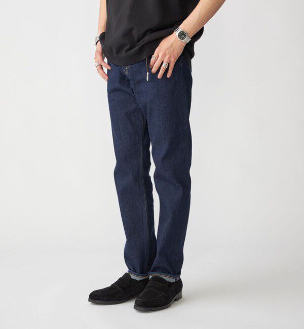 SHIPS「SHIPS: オイカワデニム 5ポケット テーパード デニムパンツ24SS 〈インディゴ〉」|チノ|