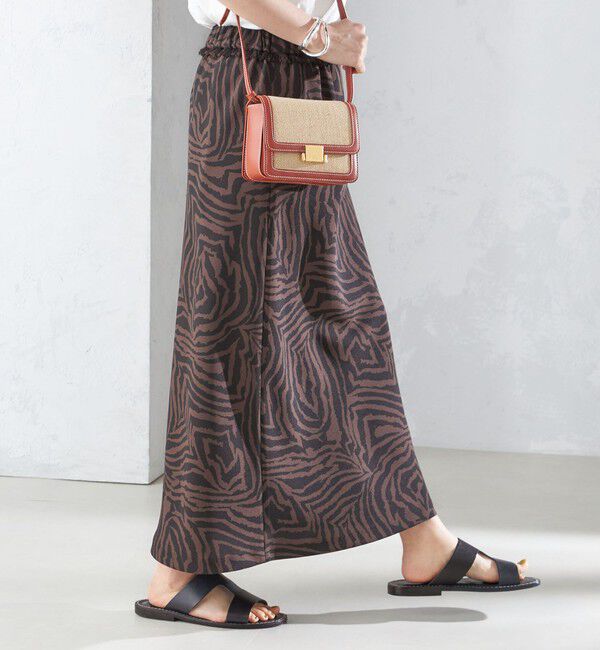 SHIPS for women「〈手洗い可能〉ゼブラ プリント マーメイド スカート ◇」|スカート|