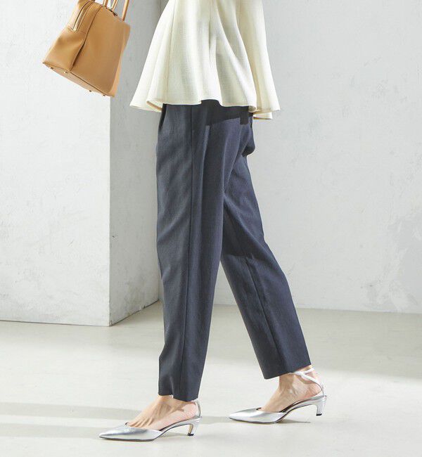 SHIPS for women「〈手洗い可能／UVカット〉ドライ オックス テーパード パンツ」|その他|