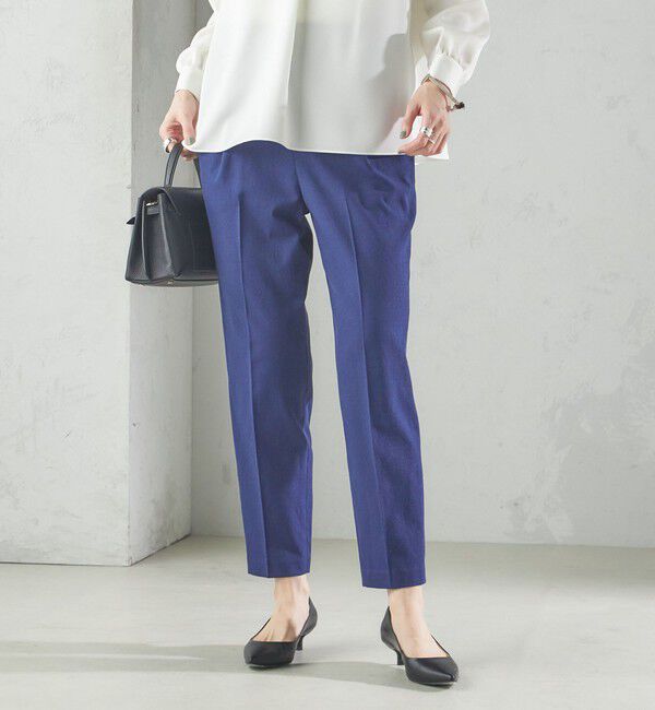 SHIPS for women「〈手洗い可能／UVカット〉ドライ オックス テーパード パンツ」|その他|