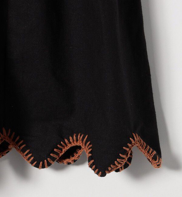 SHIPS any「bon_meur:〈洗濯機可能〉ブランケット エンブロイダリー ティアード ワンピース」|ワンピース|