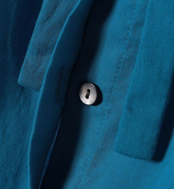 SHIPS for women「〈手洗い可能〉コットンボイル ネックギャザー ボウタイ ブラウス」|シャツ・ブラウス|