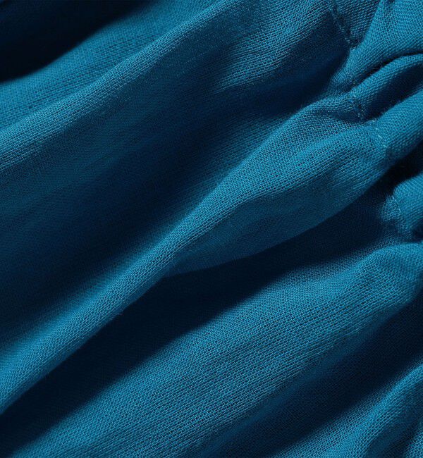 SHIPS for women「〈手洗い可能〉コットンボイル ネックギャザー ボウタイ ブラウス」|シャツ・ブラウス|