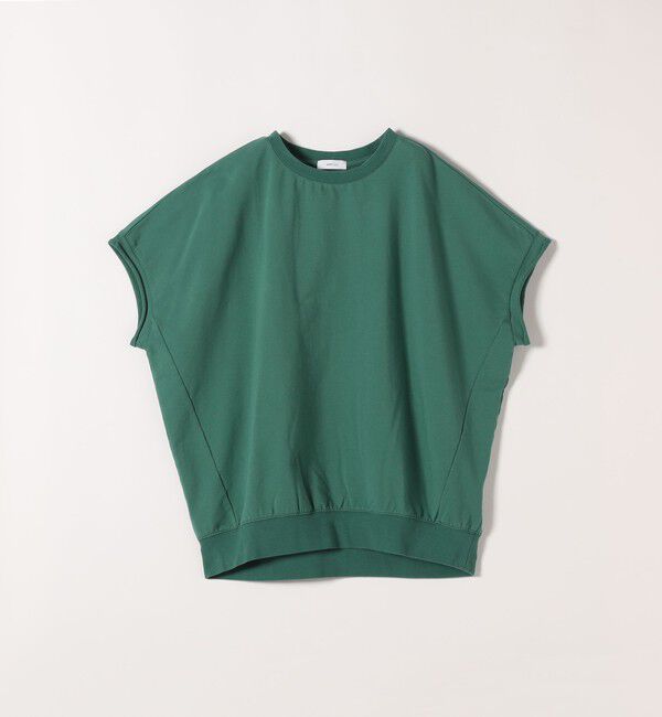 SHIPS any「《一部予約》【WEB限定】SHIPS any:〈洗濯機可能〉インレイ コクーン ショートスリーブ プルオーバー」|Tシャツ・カットソー|