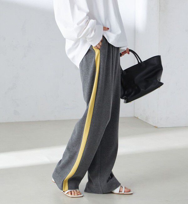 SHIPS for women「【SHIPS別注】onit:ライン イージー パンツ」|その他|