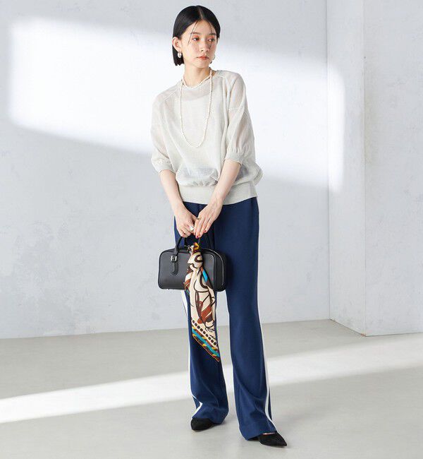 SHIPS for women「【SHIPS別注】onit:ライン イージー パンツ」|その他|