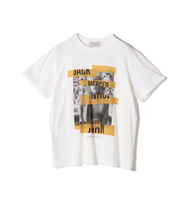 SHIPS for women「J.J.MERCER:〈洗濯機可能〉プリント TEE」|Tシャツ・カットソー|