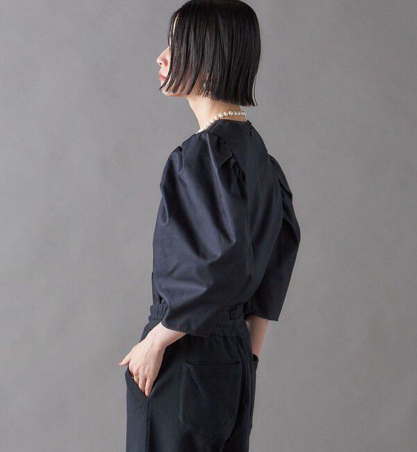 SHIPS for women「SHIPS NINE CASE:〈洗濯機可能〉パフスリーブ ブラウス」|シャツ・ブラウス|