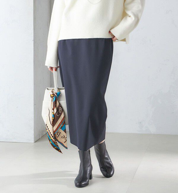 SHIPS for women「ストレッチ ツイル タイト スカート(セットアップ対応)」|スカート|