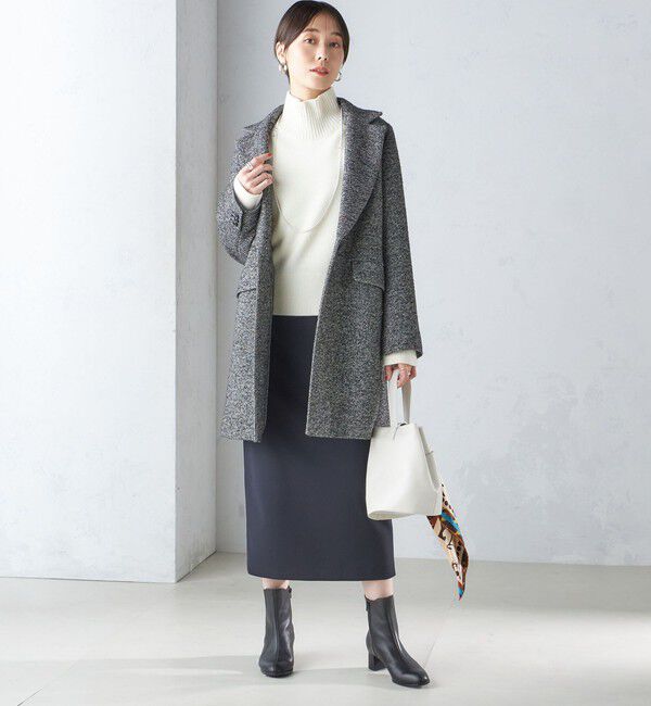 SHIPS for women「ストレッチ ツイル タイト スカート(セットアップ対応)」|スカート|