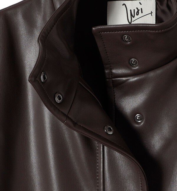 SHIPS for women「Wai＋:スタンドカラー ベスト」|ベスト・ジレ|