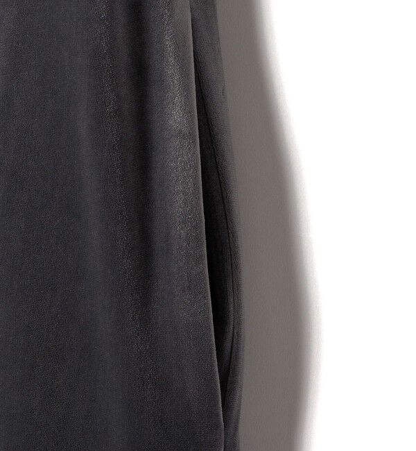 SHIPS for women「Wai＋:〈手洗い可能〉ストレッチ ポリエステル ベロア ワンピース」|ワンピース|