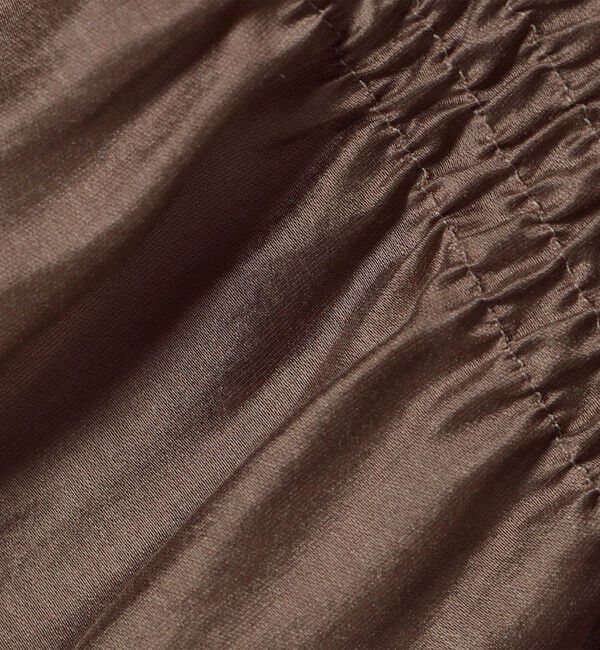 SHIPS for women「〈手洗い可能〉バンドカラー 袖 シャーリング ブラウス」|シャツ・ブラウス|