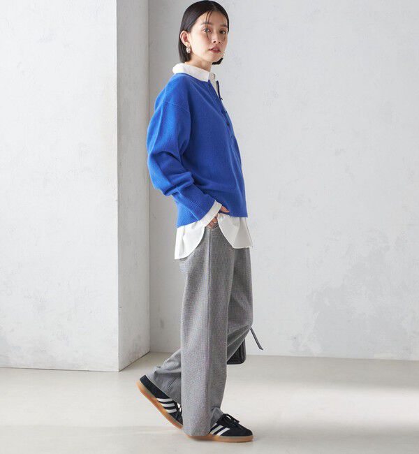 SHIPS for women「〈手洗い可能〉両面起毛 ドロスト パンツ」|その他|