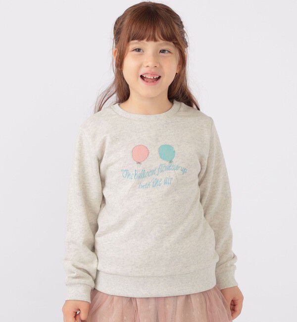 SHIPS KIDS「SHIPS KIDS:100～130cm / バルーン スウェット」|スウェット・ジャージ|オートミール