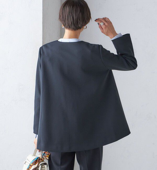 SHIPS for women「【SHIPS別注】kaene:パール モチーフ ショート コート（セレモニー対応可）」|その他|