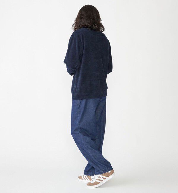 SHIPS「SHIPS:〈手洗い可能〉モール ダブルフェイス クルーネック プルオーバー」|プルオーバー|