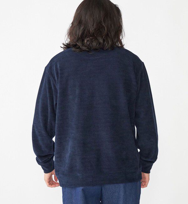 SHIPS「SHIPS:〈手洗い可能〉モール ダブルフェイス クルーネック プルオーバー」|プルオーバー|