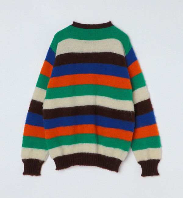 SHIPS「Drake's: STRIPE BRUSHED SHETLAND」|ニット・セーター|