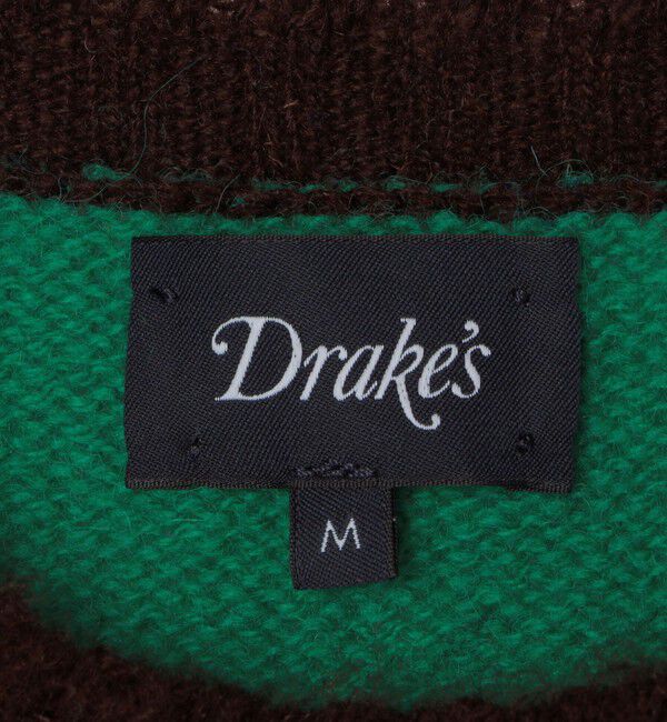 SHIPS「Drake's: STRIPE BRUSHED SHETLAND」|ニット・セーター|