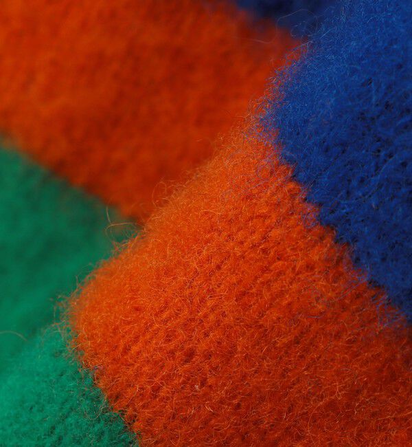 SHIPS「Drake's: STRIPE BRUSHED SHETLAND」|ニット・セーター|