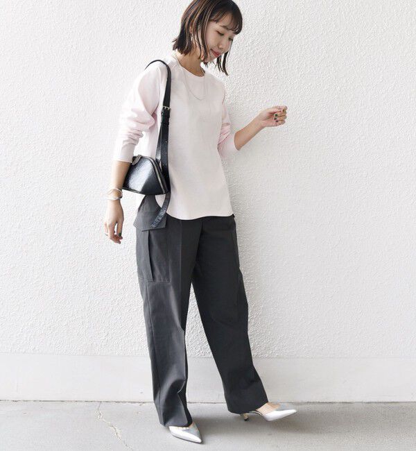 SHIPS for women「〈手洗い可能〉ベースボール TEE」|Tシャツ・カットソー|