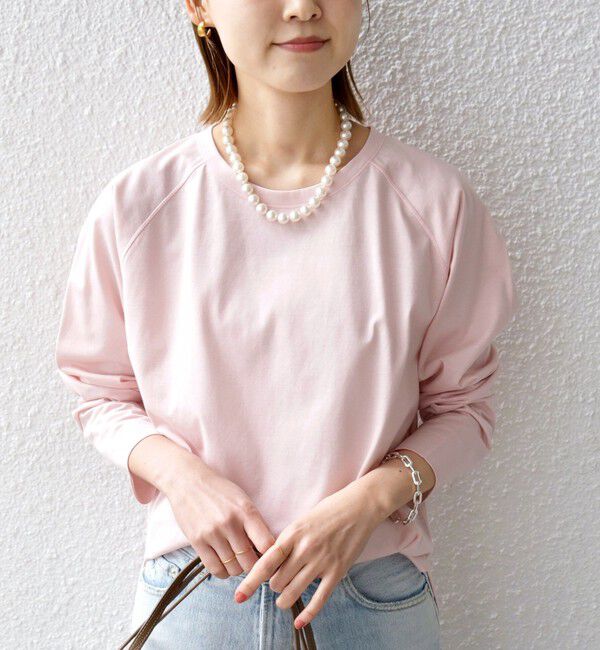 SHIPS for women「〈手洗い可能〉ベースボール TEE」|Tシャツ・カットソー|