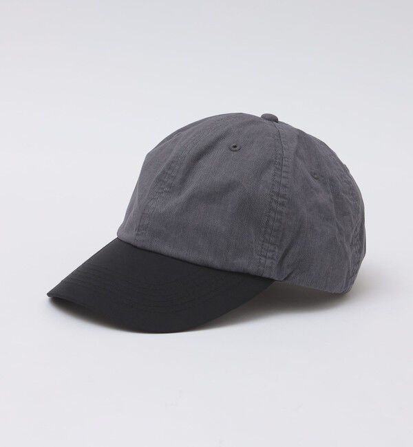 SHIPS「【SHIPS別注】SUBLIME: ストーン ウォッシュ フリー キャップ」|キャップ・キャスケット|ダークグレー