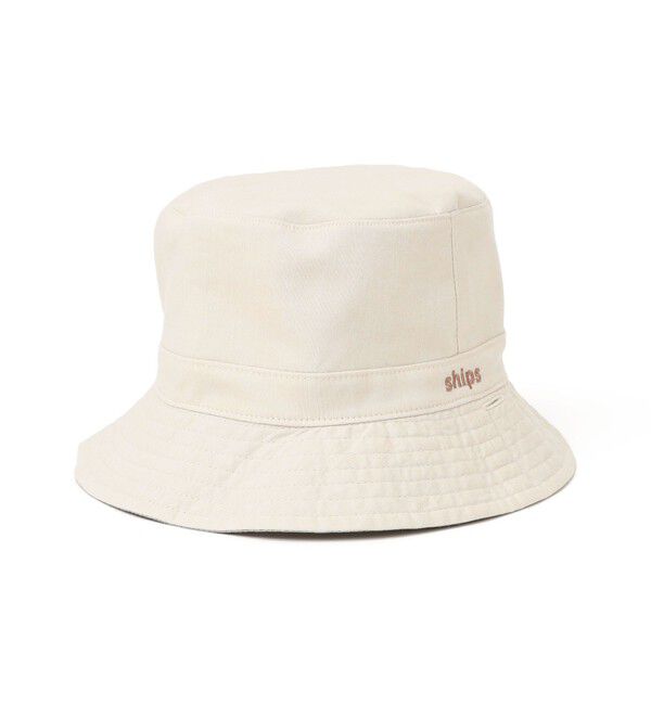 SHIPS KIDS「SHIPS KIDS:〈UVカット〉ベビー リバーシブル ハット」|ハット|ベージュ