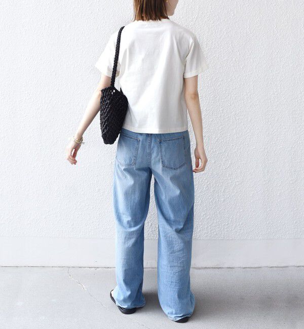 SHIPS for women「【WEB限定】モチーフ 刺繍 プリント TEE」|Tシャツ・カットソー|