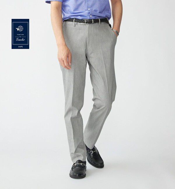 SHIPS「SHIPS: コットン コードレーン スラックス」|スラックス|トップグレー