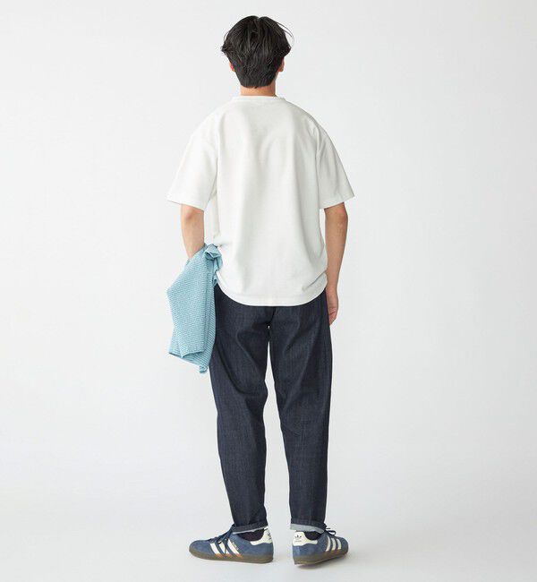 SHIPS「【WEB限定】SHIPS: メランジ カノコ クルーネック Tシャツ (半袖)」|Tシャツ・カットソー|