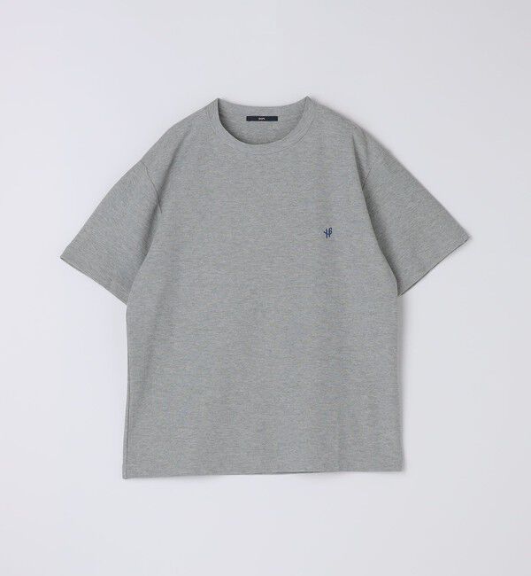 SHIPS「【WEB限定】SHIPS: メランジ カノコ クルーネック Tシャツ (半袖)」|Tシャツ・カットソー|