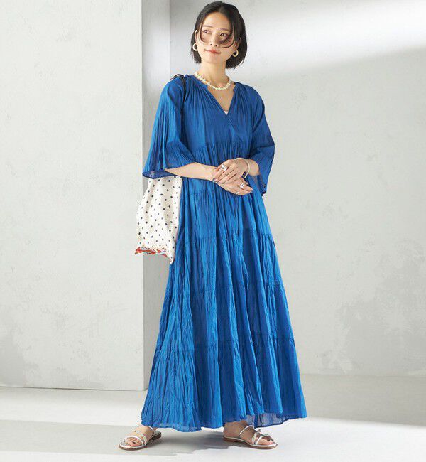 SHIPS for women「樹脂 フープ イヤリング M」|イヤリング|