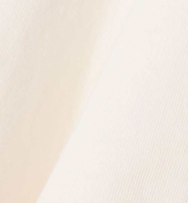 quaranciel「quaranciel:〈手洗い可能〉ハンカチーフヘム フレア クルーネック TEE」|Tシャツ・カットソー|