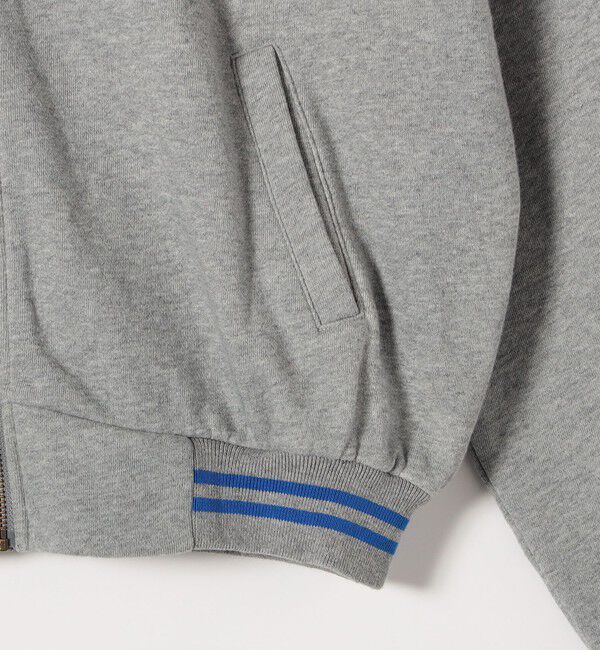 SHIPS any「【SHIPS any別注】La Hutte:〈洗濯機可能〉裏起毛 ロゴ ジップ ブルゾン」|ブルゾン・スタジャン|